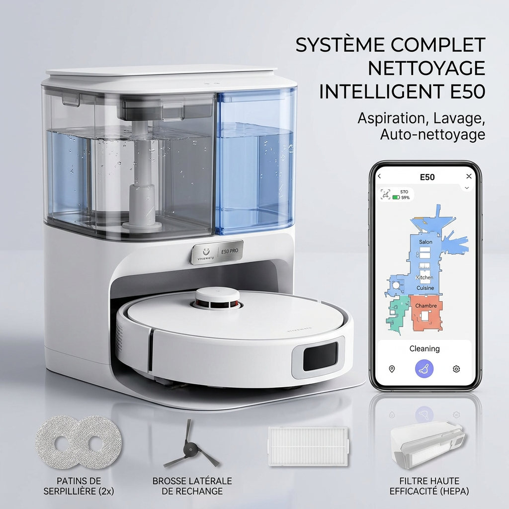 Aspirateur Robot — CycloneV2™